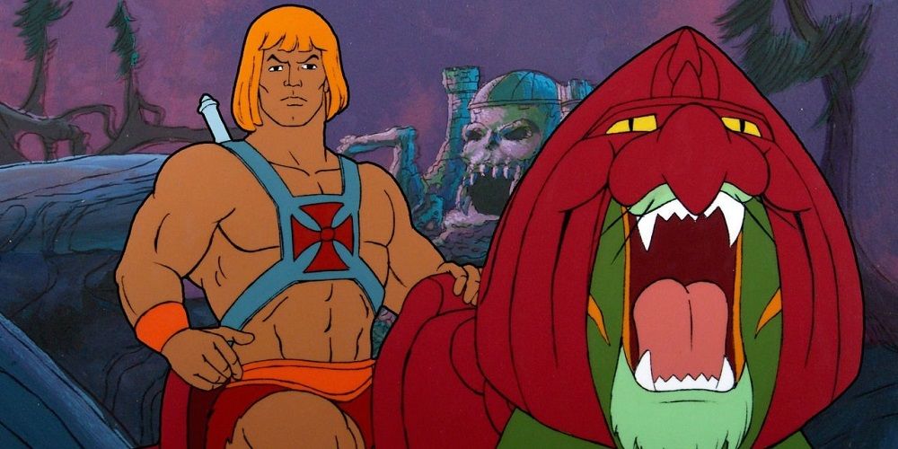 He-Man and Battle Cat in He-Man and the Masters of the Universe