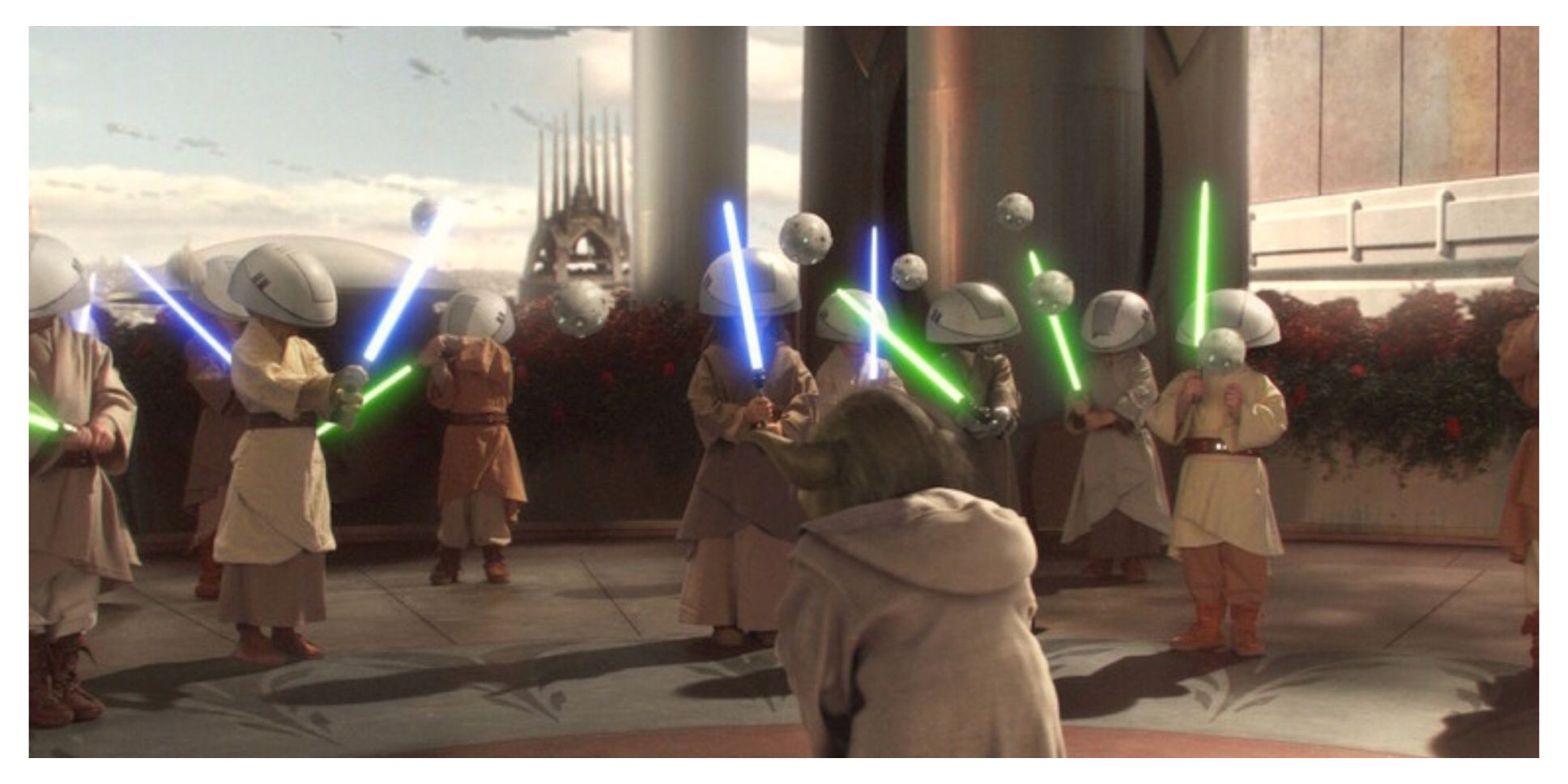 Younglings with Lightsabers