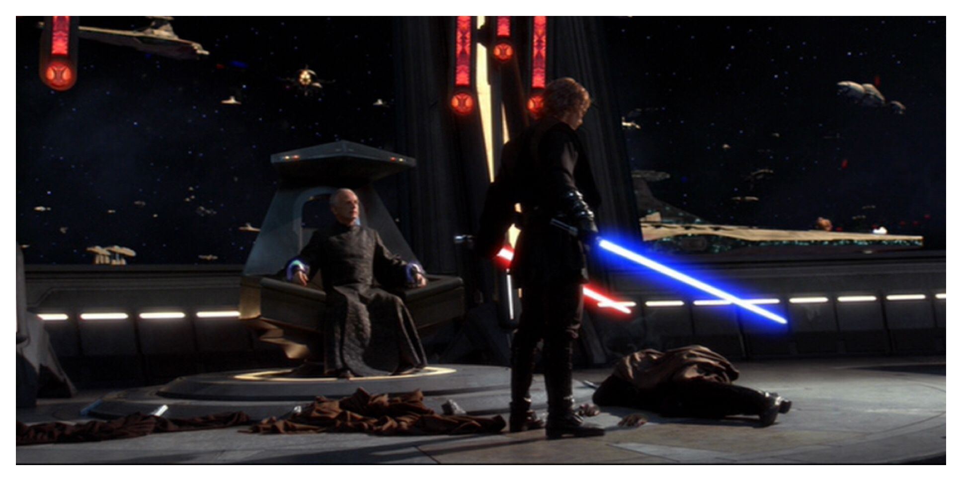 Anakin Skywalker Kills Count Dooku