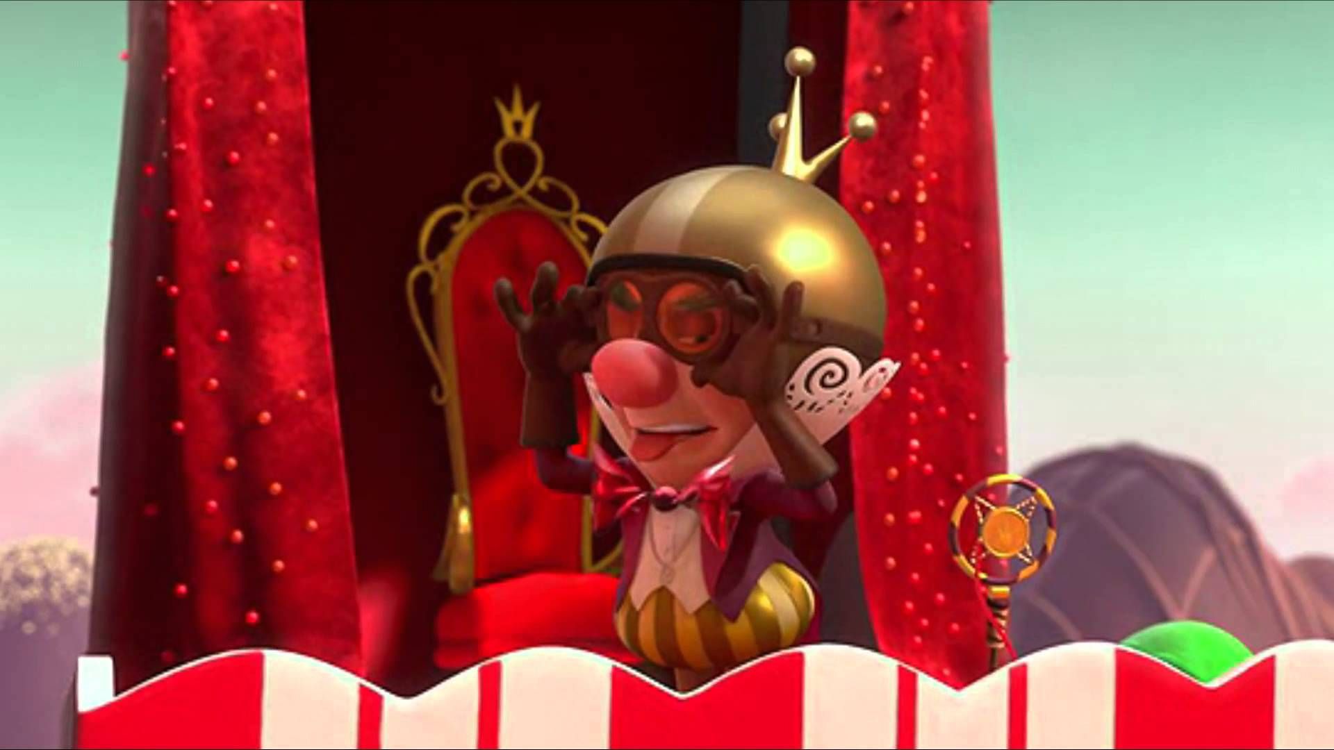 King Candy from Pixar's Wreck it Ralph