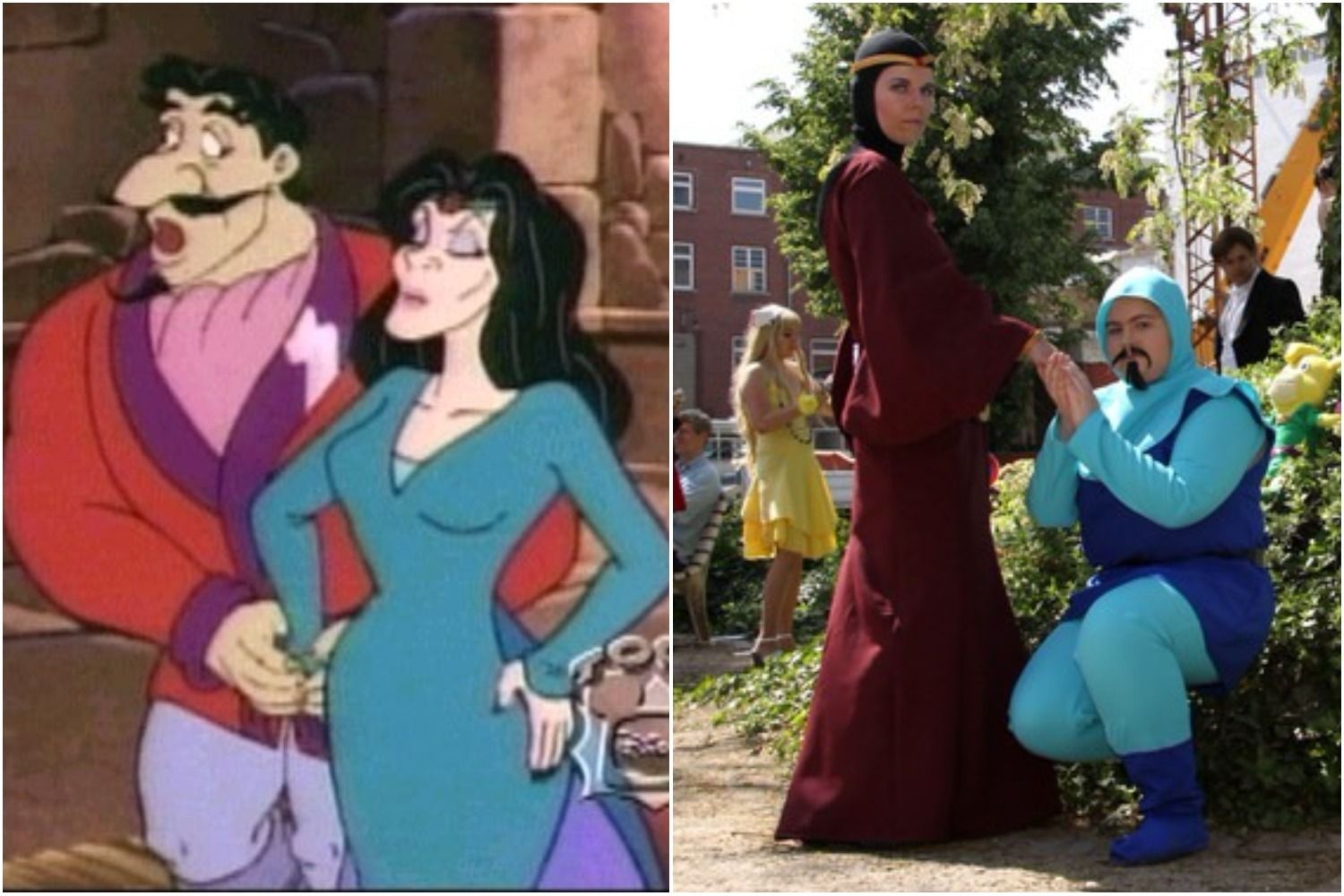 Lady Bane and Duke Igthorn Disney Afternoon Cosplay