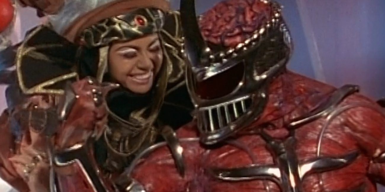 Lord Zedd con Rita Repulsa sonriendo