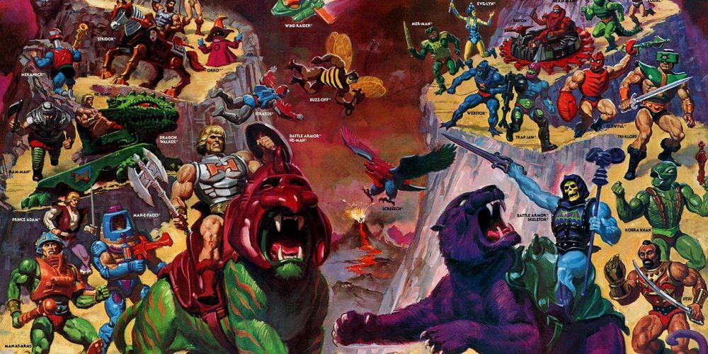 Masters of the Universe Toy Poster