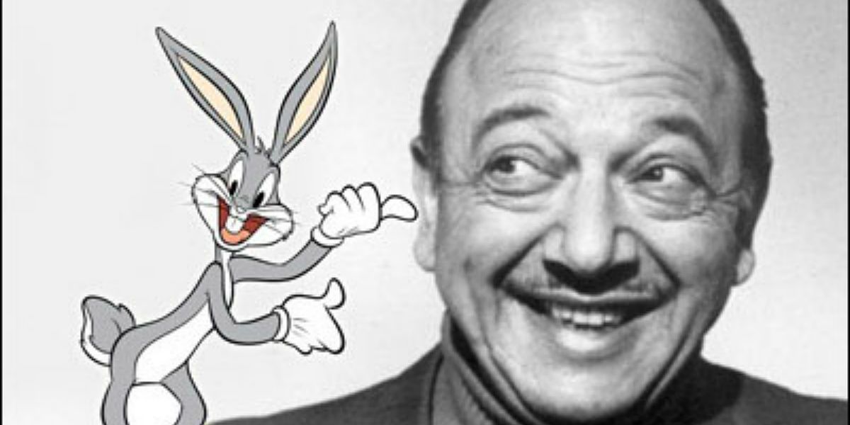 Mel Blanc and Bugs Bunny