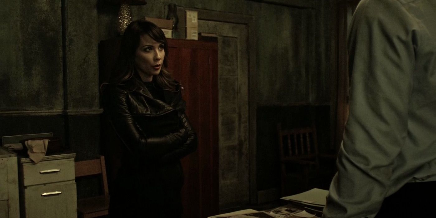 Lexa Doig as Talia al Ghul on Arrow