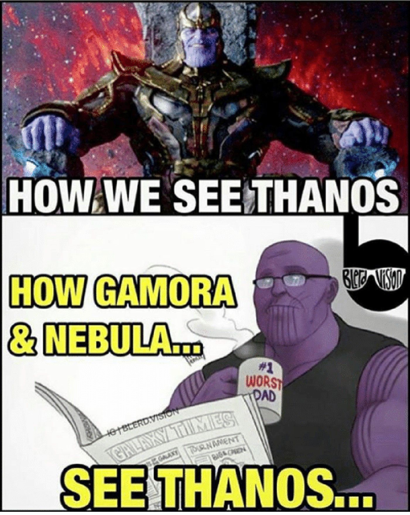 Thanos Gamora Nebula