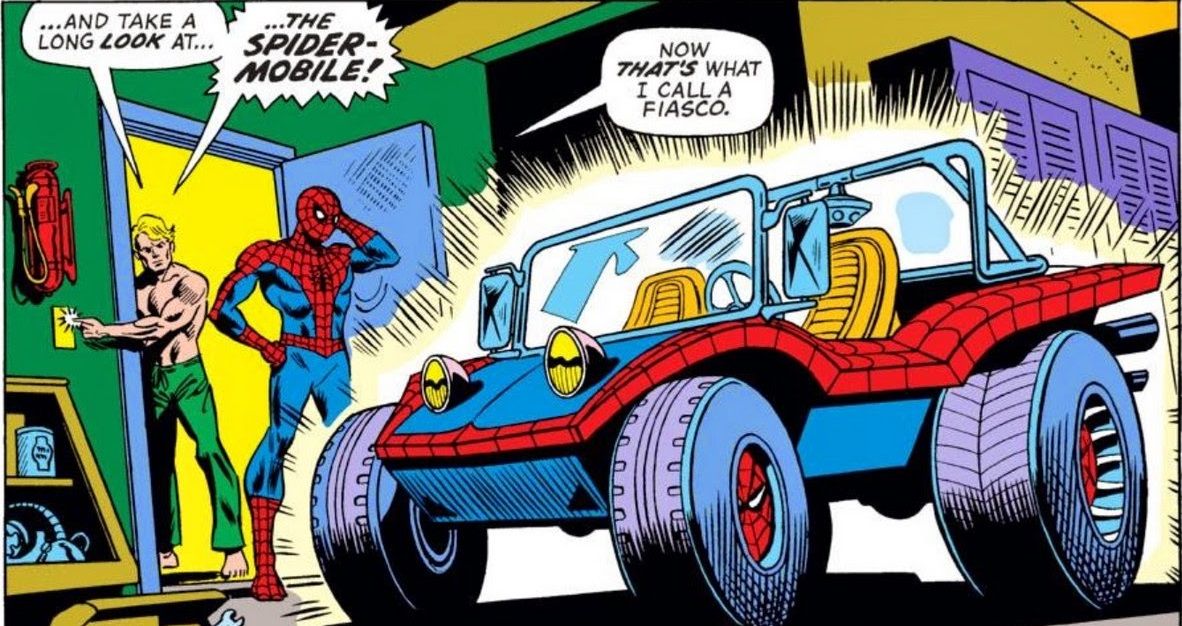 The Spider-Mobile is revealed