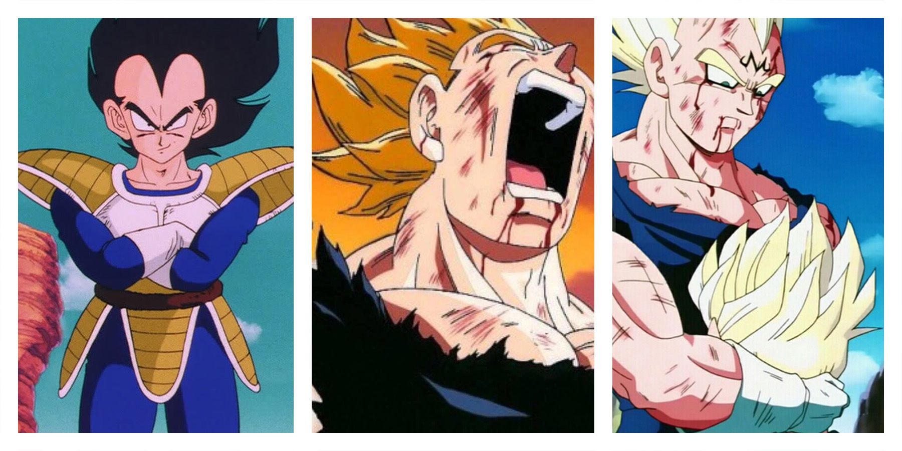 Como Vegeta se compara a Goku?