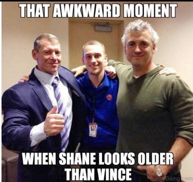 Vince McMahon and Shane McMahon Meme