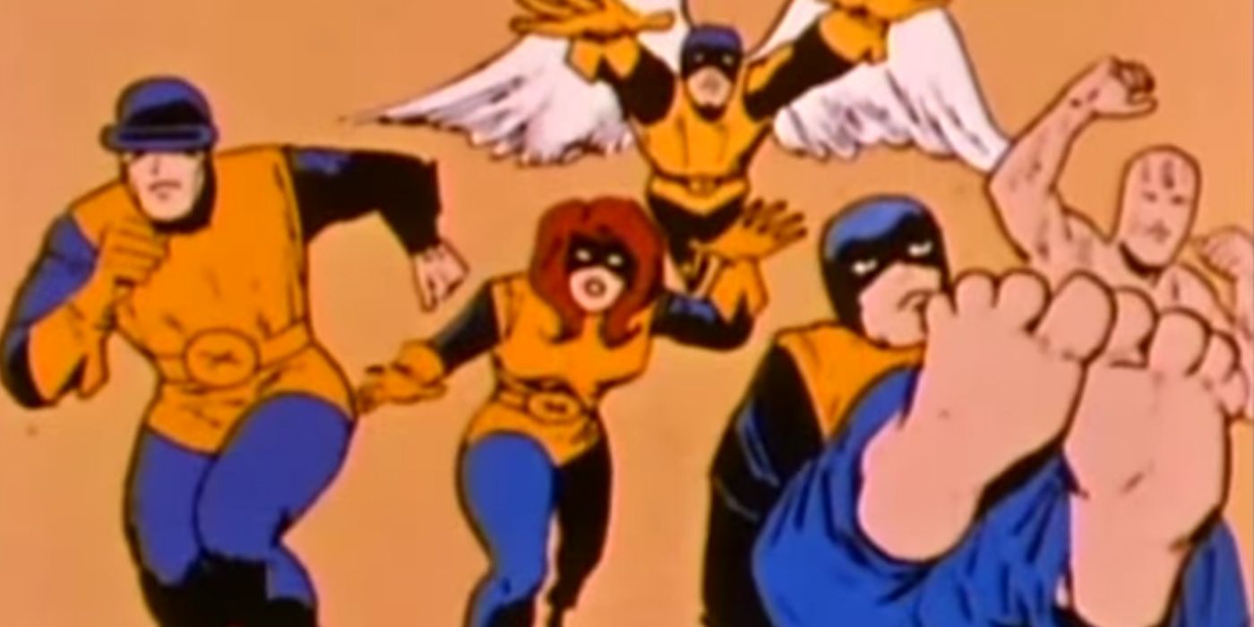 The Allies for Peace from the 1960s cartoon The Marvel Super Heroes