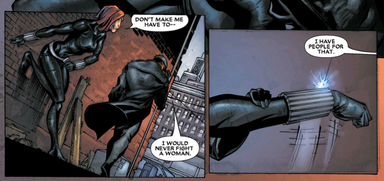 Black Panther doesn't have time for Black Widow