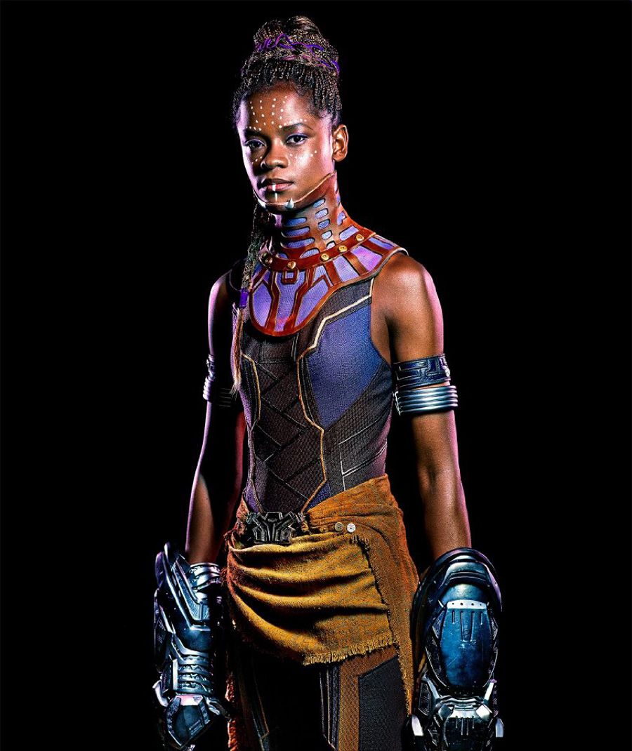 Letitia Wright as Shuri in Marvel's Black Panther