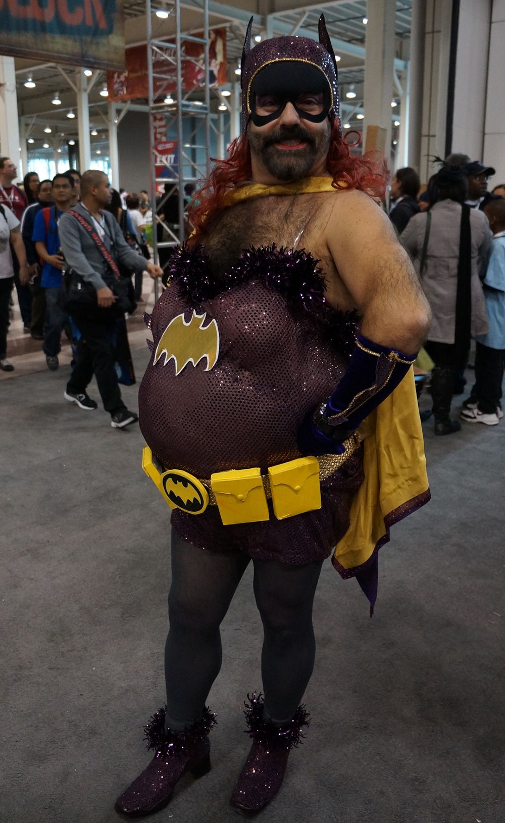 Chubby Batgirl