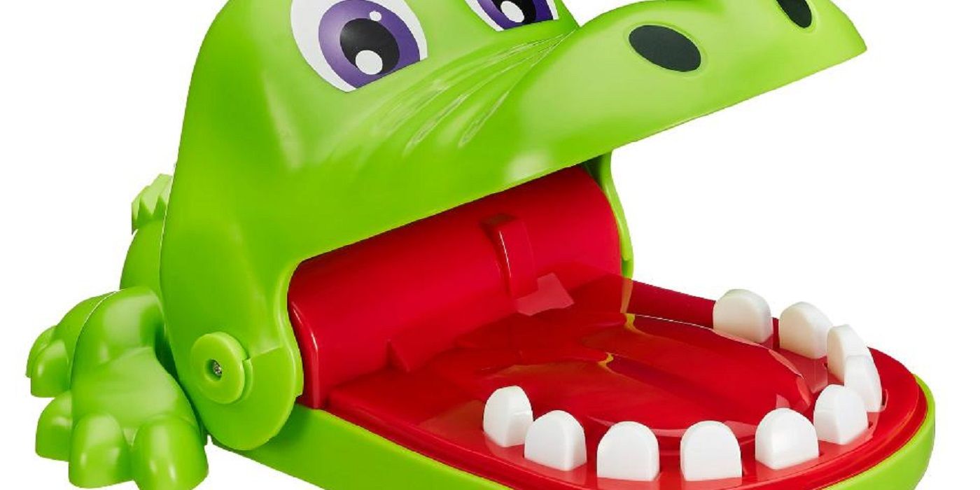 The Crocodile piece from the Crocodile dentist game