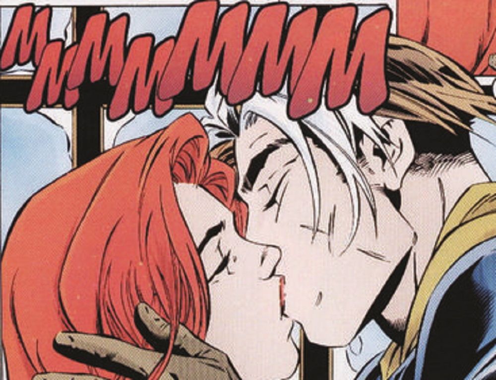 Making out with your mom's clone in X-Men
