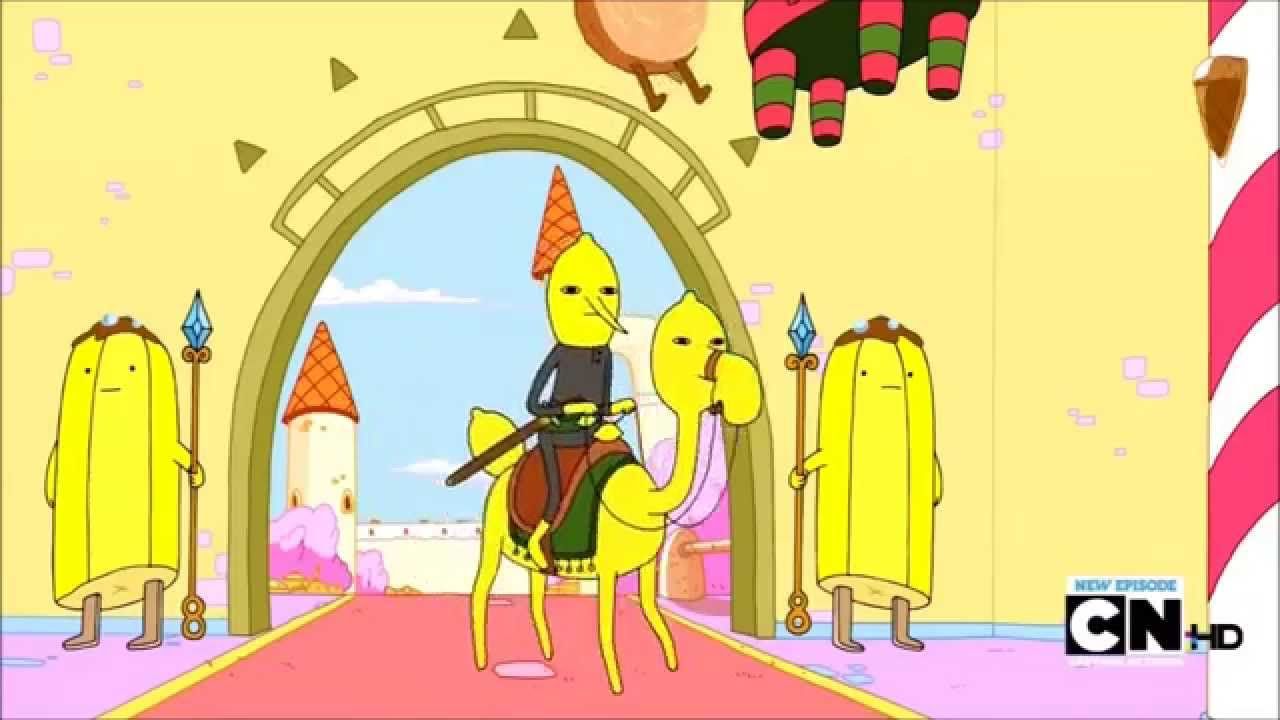 Earl of Lemongrab from Adventure Time