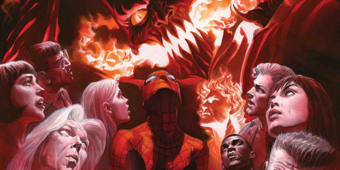 The Alex Ross Amazing Spider-Man 800 cover