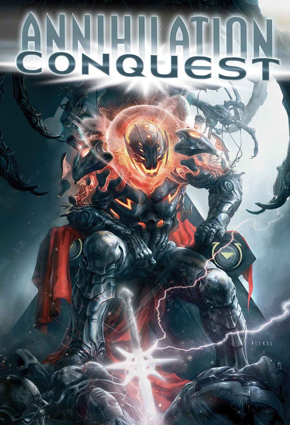 Annihilation Conquest Omnibus Cover with Ultron