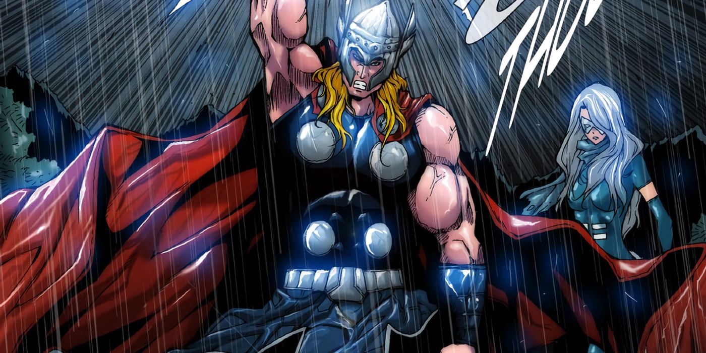 Avengers Electric Rain Thor White Fox