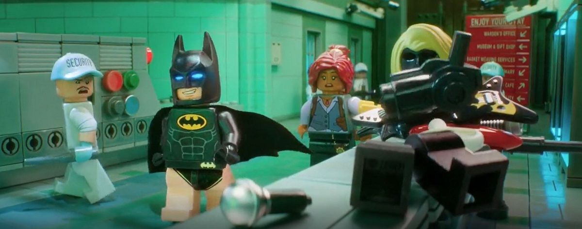 Batman Takes off His Boots in The Lego Batman Movie