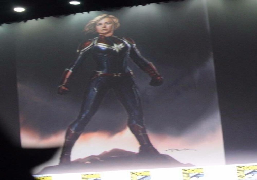 Captain Marvel Brie Larson Concept Art Finalized