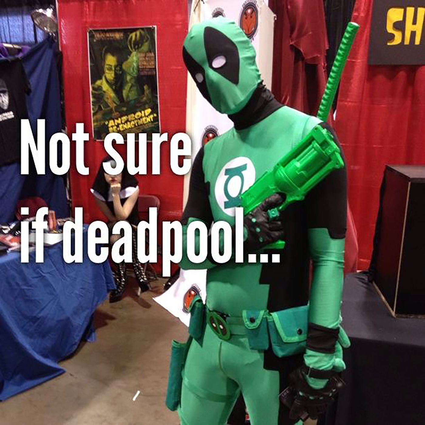 Deadpool Green Lantern Cosplay