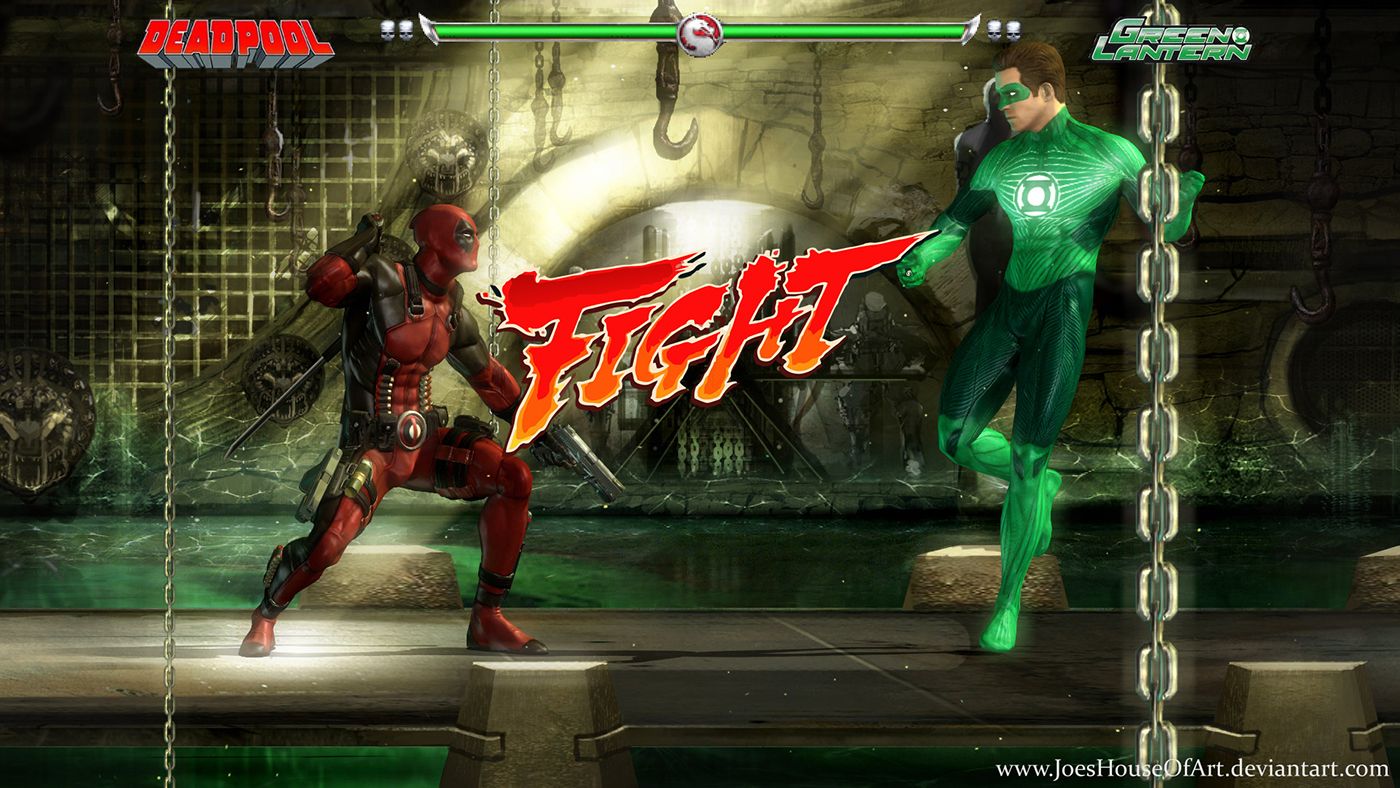 Deadpool Green Lantern Mortal Kombat