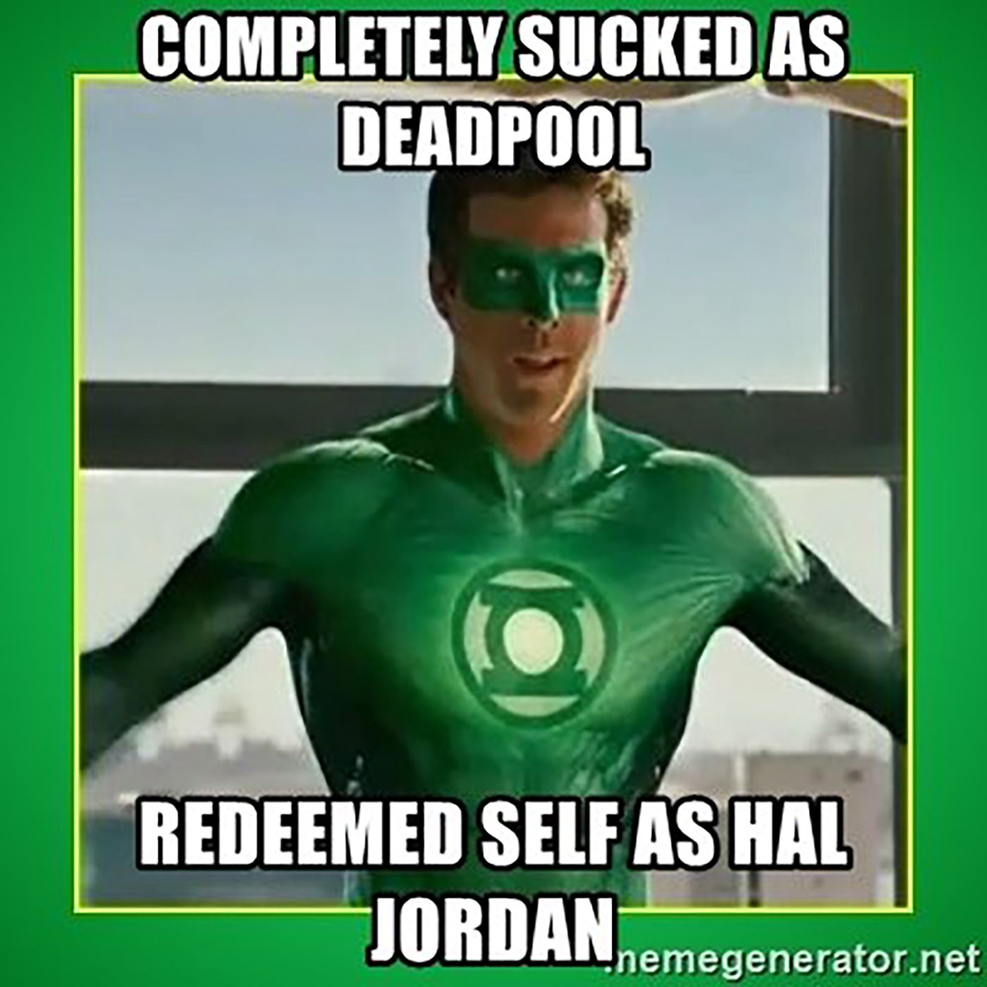 Deadpool Green Lantern Redeption
