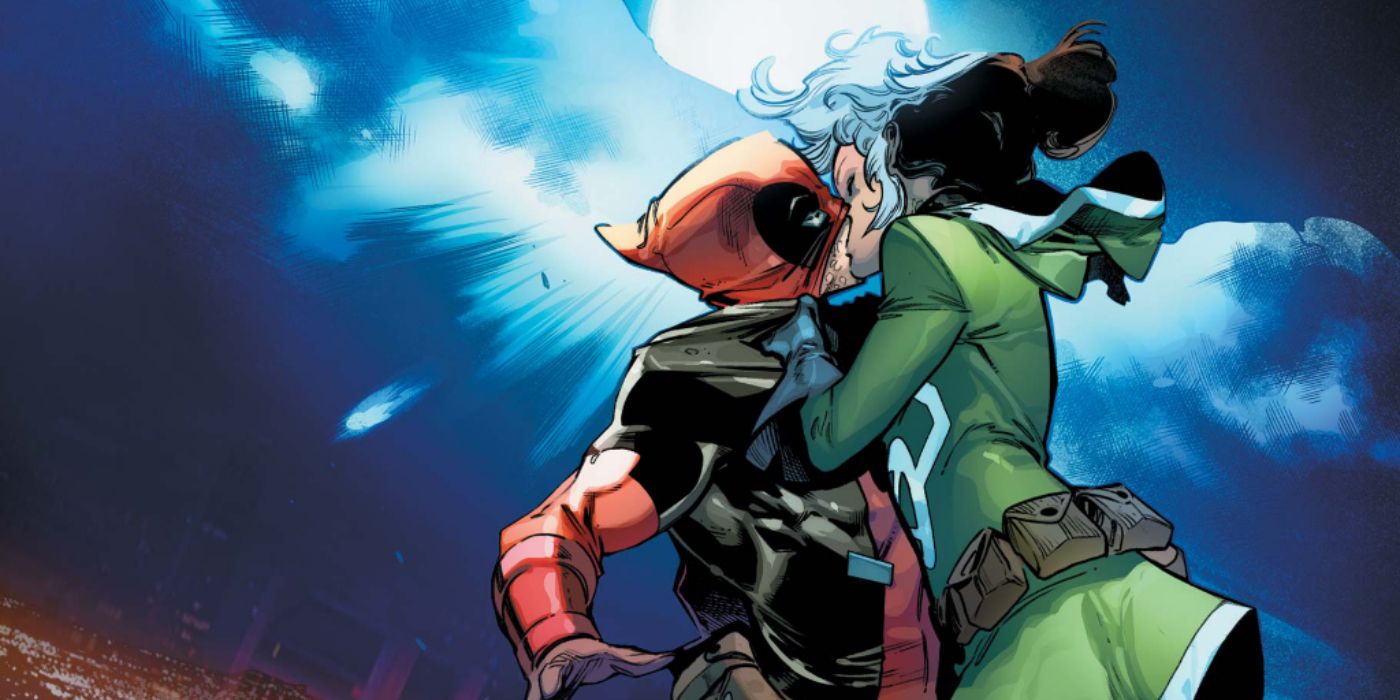 Deadpool and Rogue make out Uncanny Avengers 22