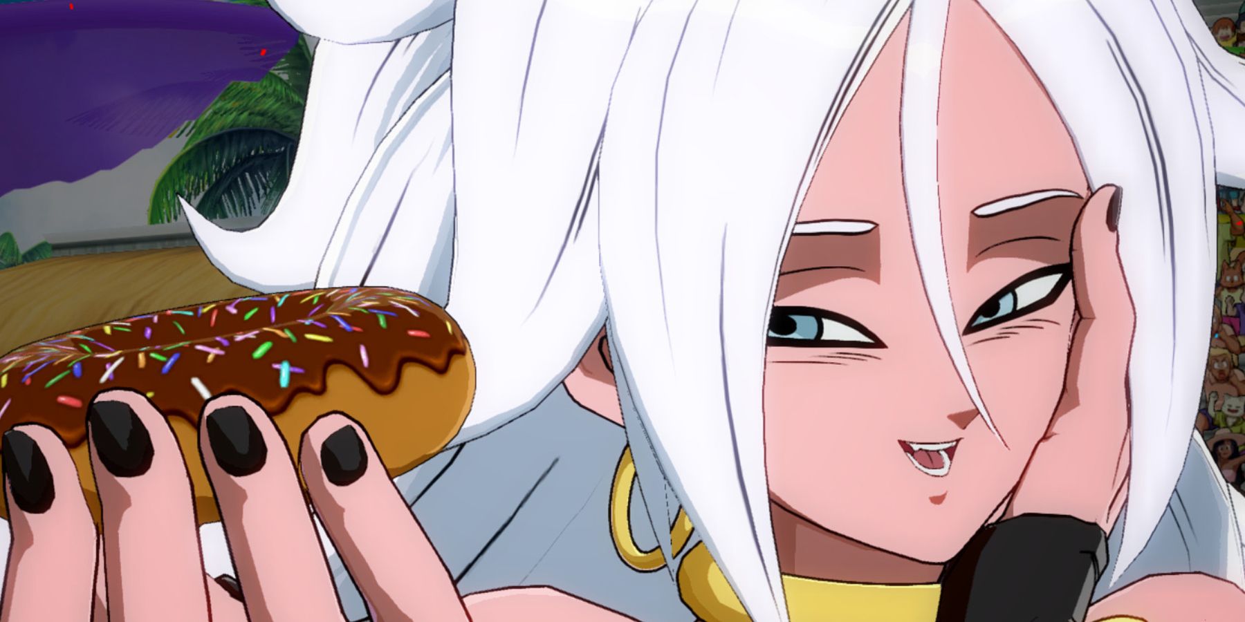 Wait, so you're tellin' me Android 21 is CANON now?! 😶