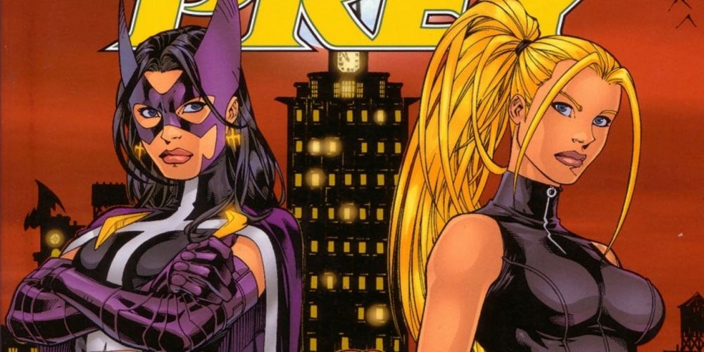 Black Canary and Huntress in Gail Simone's Birds of Prey run