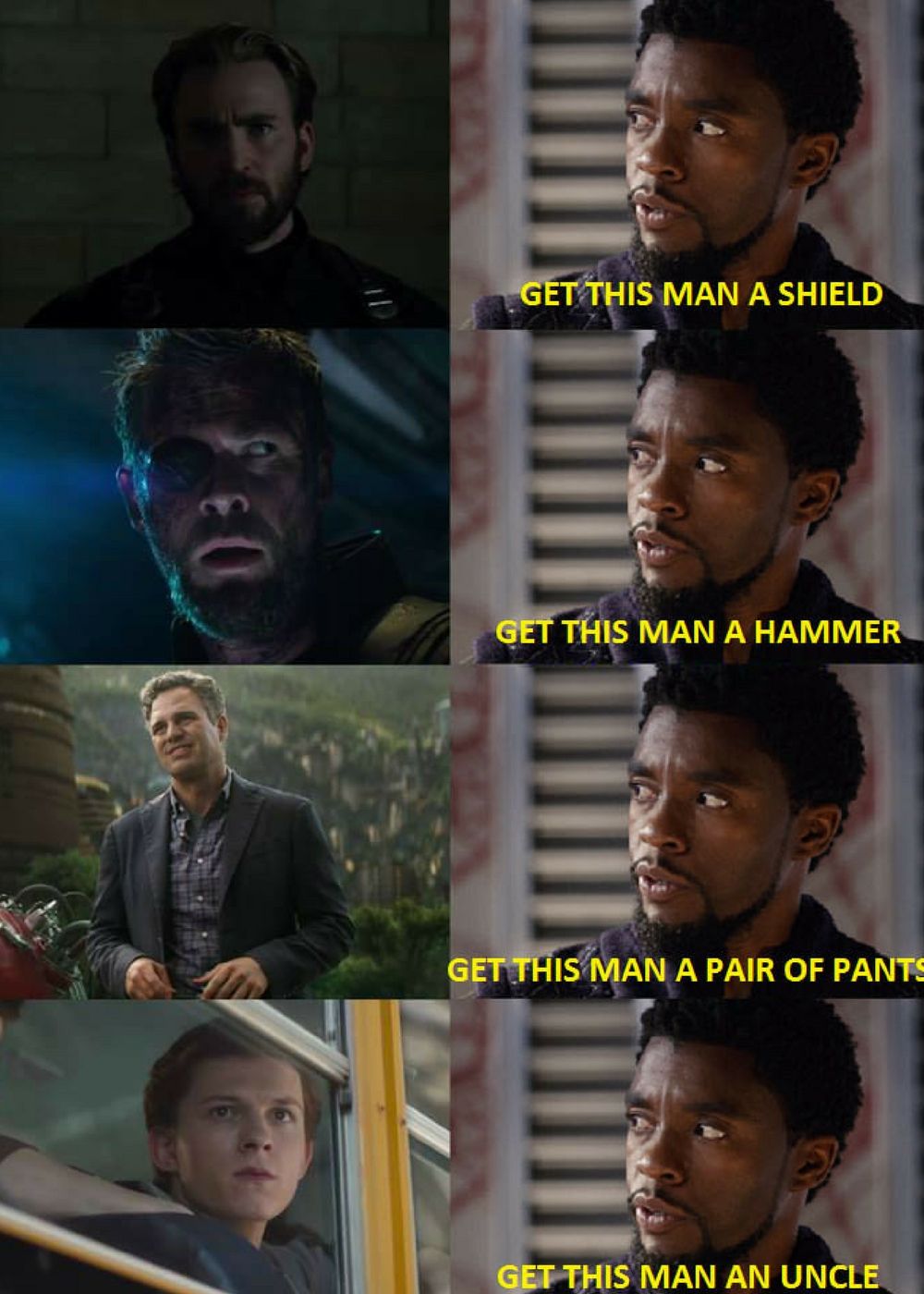 Get This Man Black Panther meme