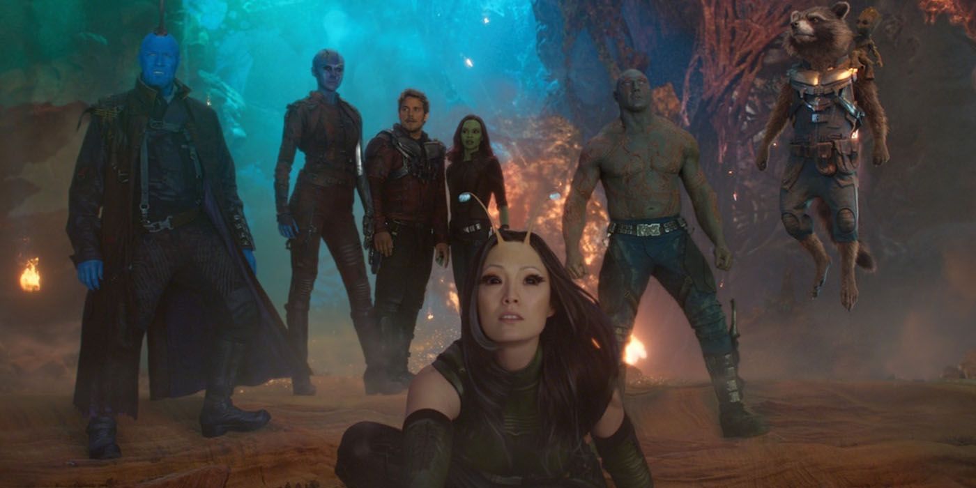 Guardians of the Galaxy vol 2 team