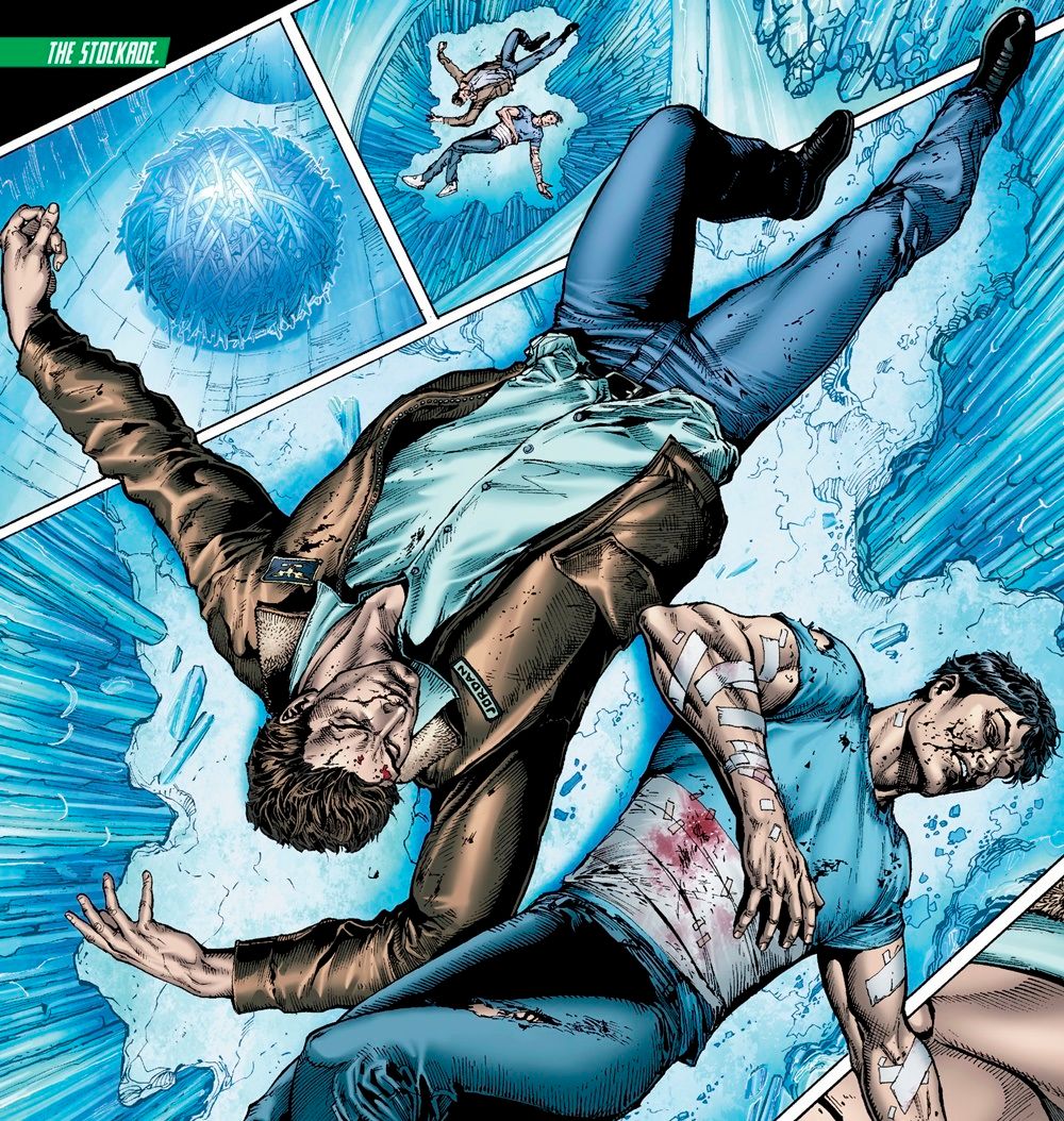 Hal Jordan and the Green Lantern Corps Kyle Rayner prisoner