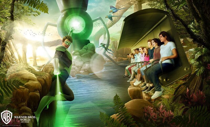 First look at Warner Bros. World Abu Dhabi's Green Lantern: Galactic Odyssey