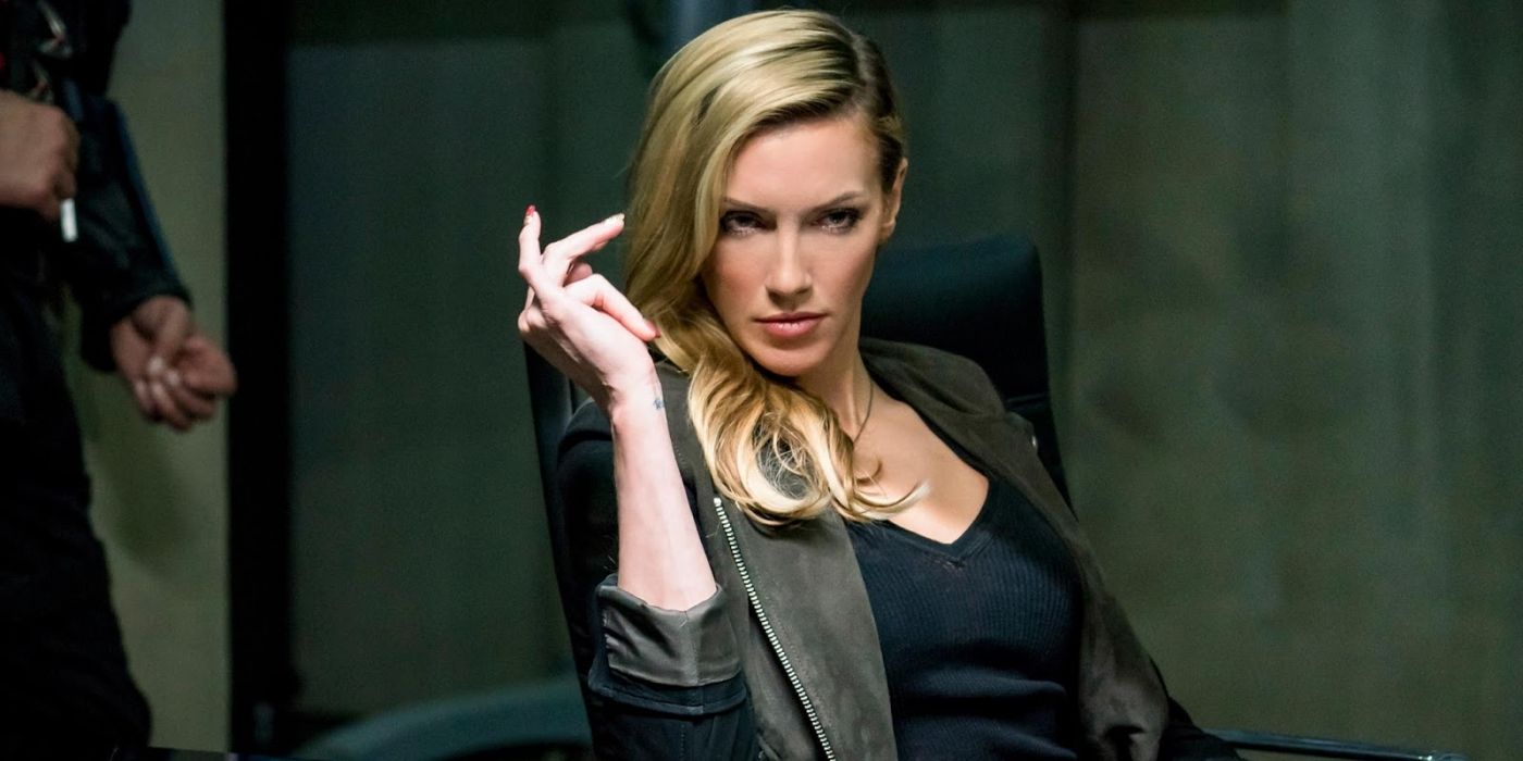 Katie Cassidy as Earth-2 Laurel Lance