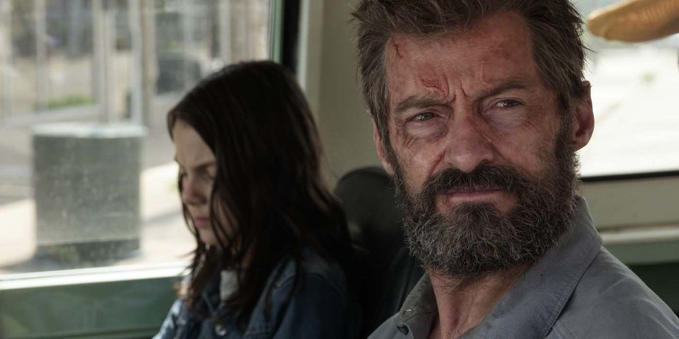 Logan and Laura X-23 in the Logan movie