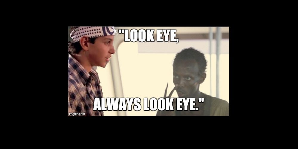 Look Eye Karate Kid Meme