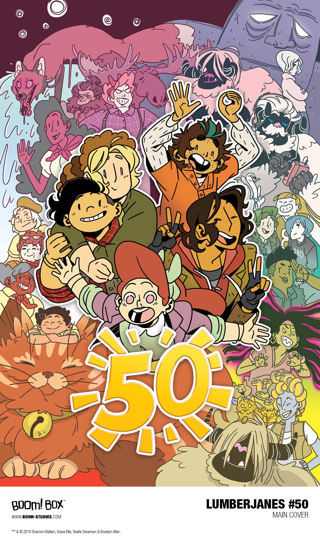 Lumberjanes Celebrates 50 Issues at BOOM! Studios