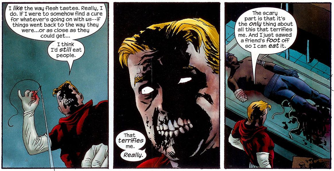 Marvel Zombies #2 Pym Eats Black Panther