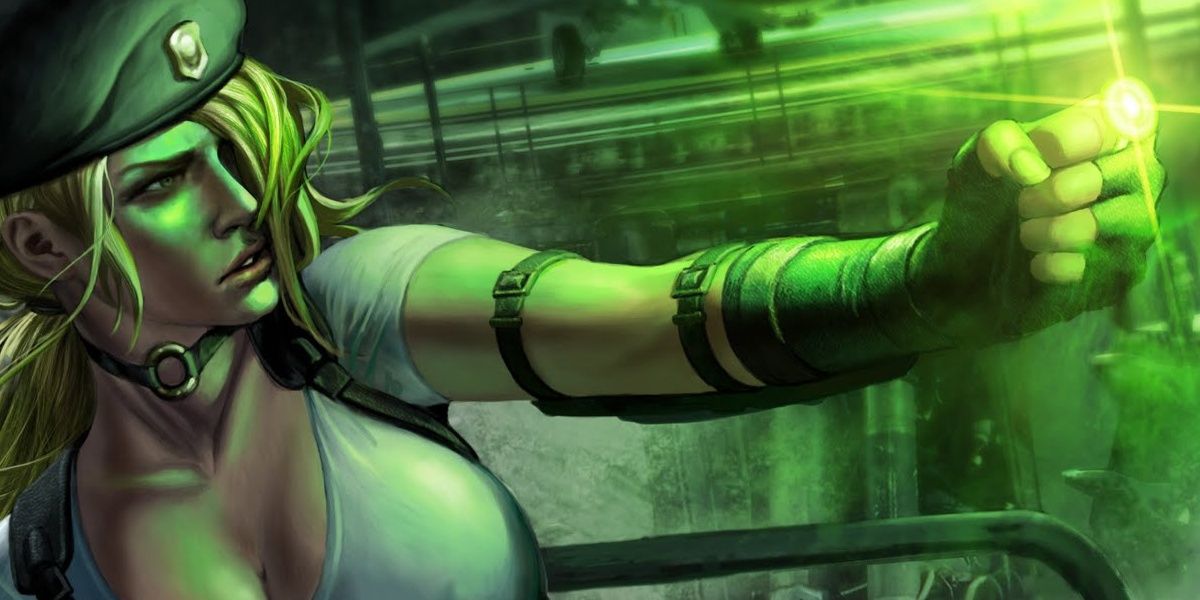 Mortal Kombat DC Universe Sonya Blade Green Lantern
