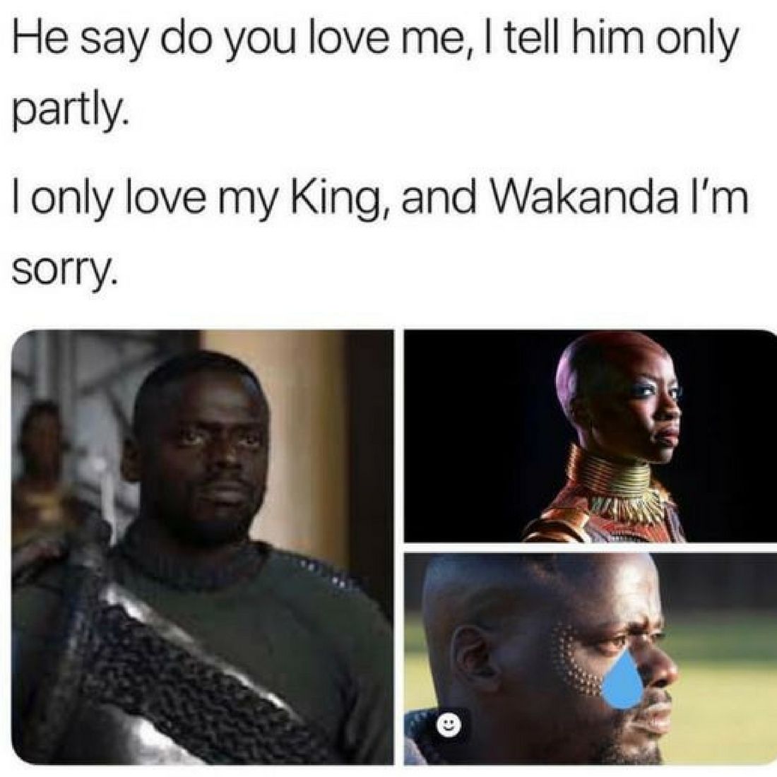 Okoye Wakanda Black Panther meme