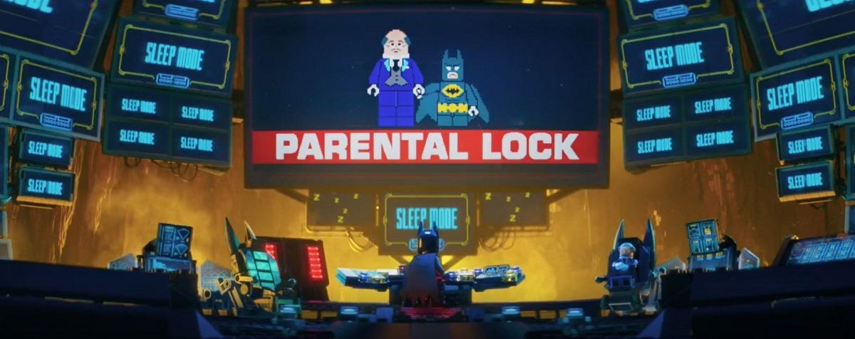 Parental Lock by Alfred in The Lego Batman Movie