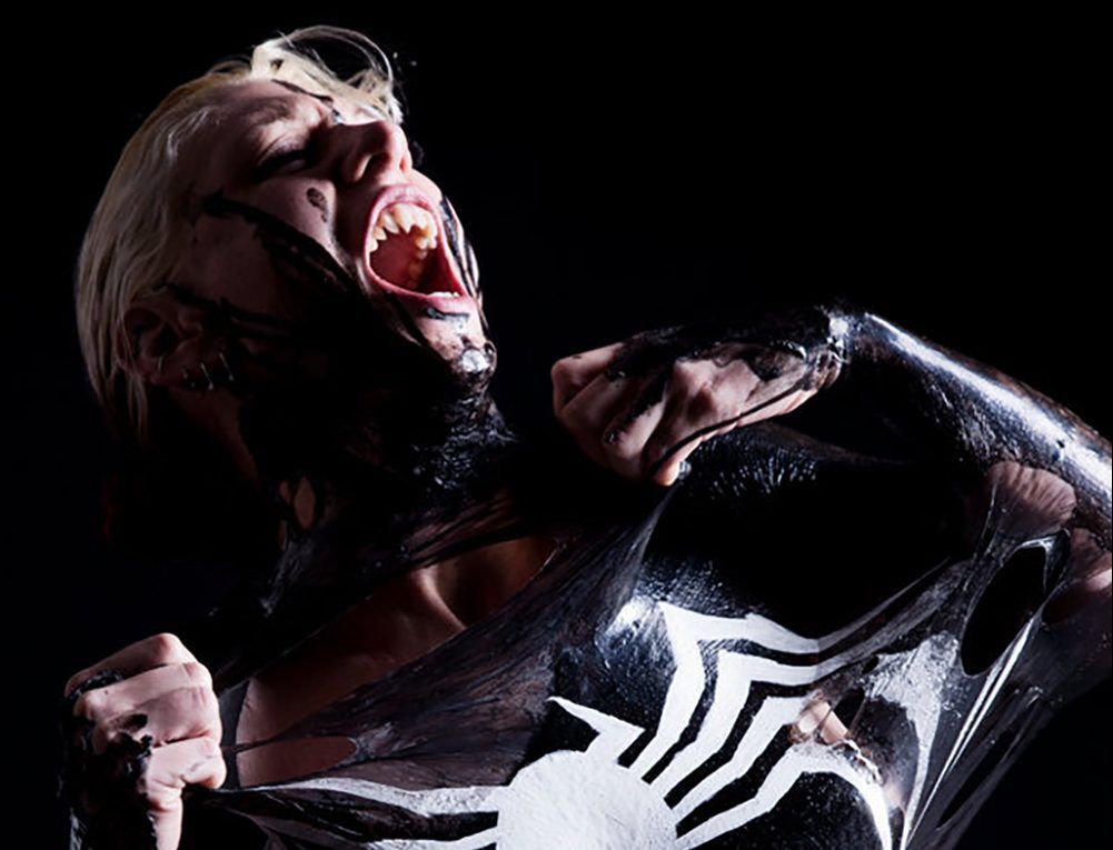 Ripped Costume Venom Cosplay Freddie Nova