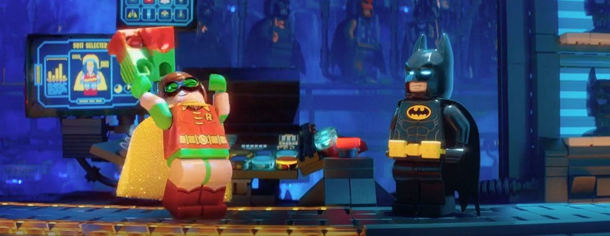 Robin Rips off his Reggae Pants In The Lego Batman Movie