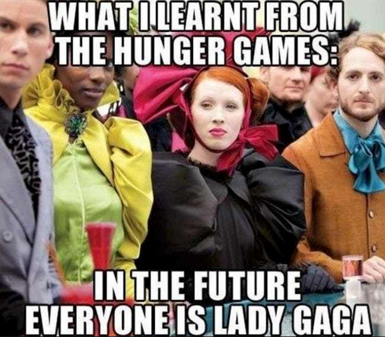 Hunger Games Lady Gaga Meme