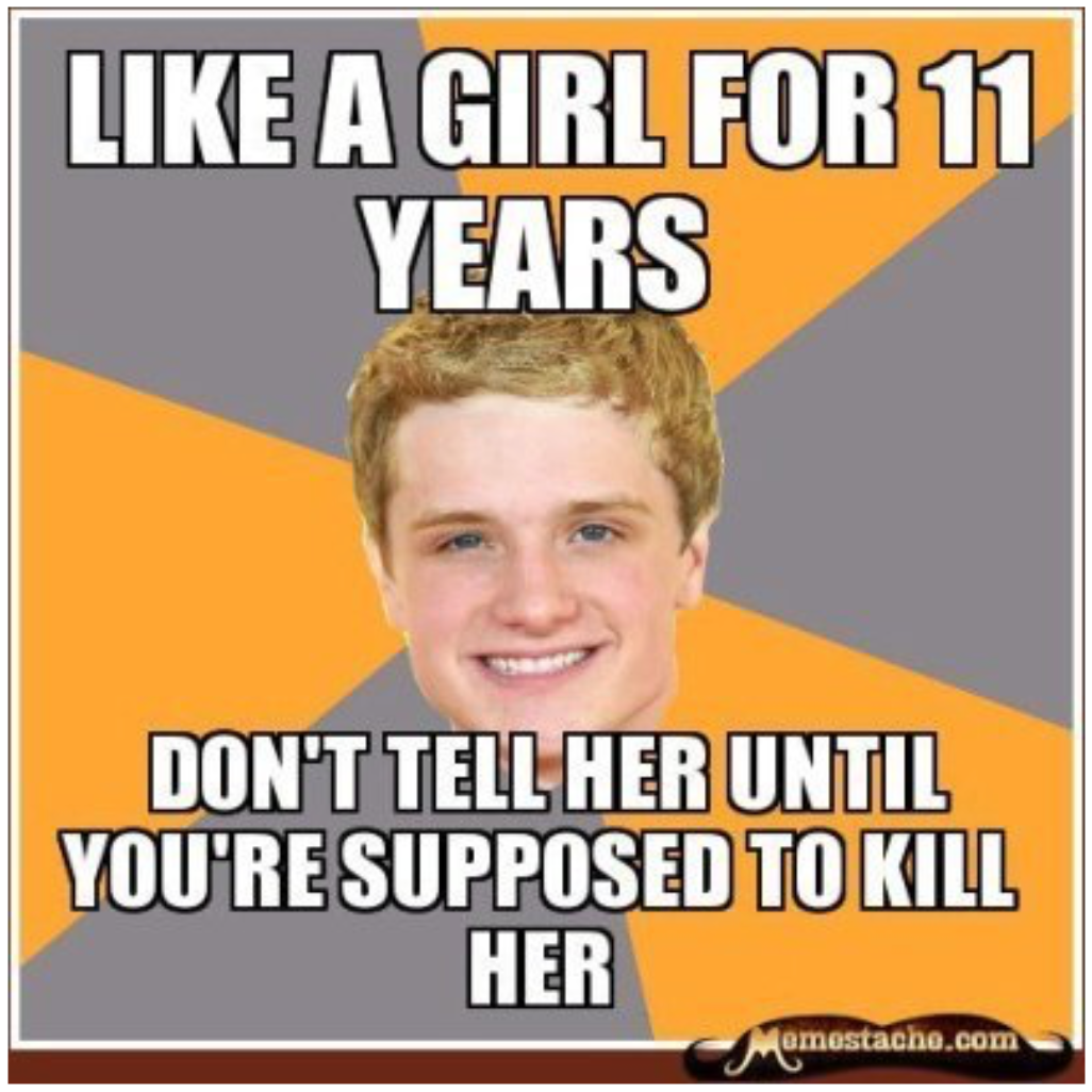 Hunger Games Meme - Like a Girl for 11 Years