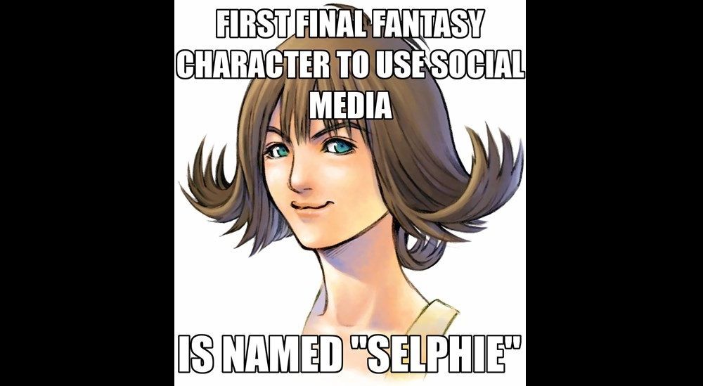 Selphie from Final Fantasy VIII Meme