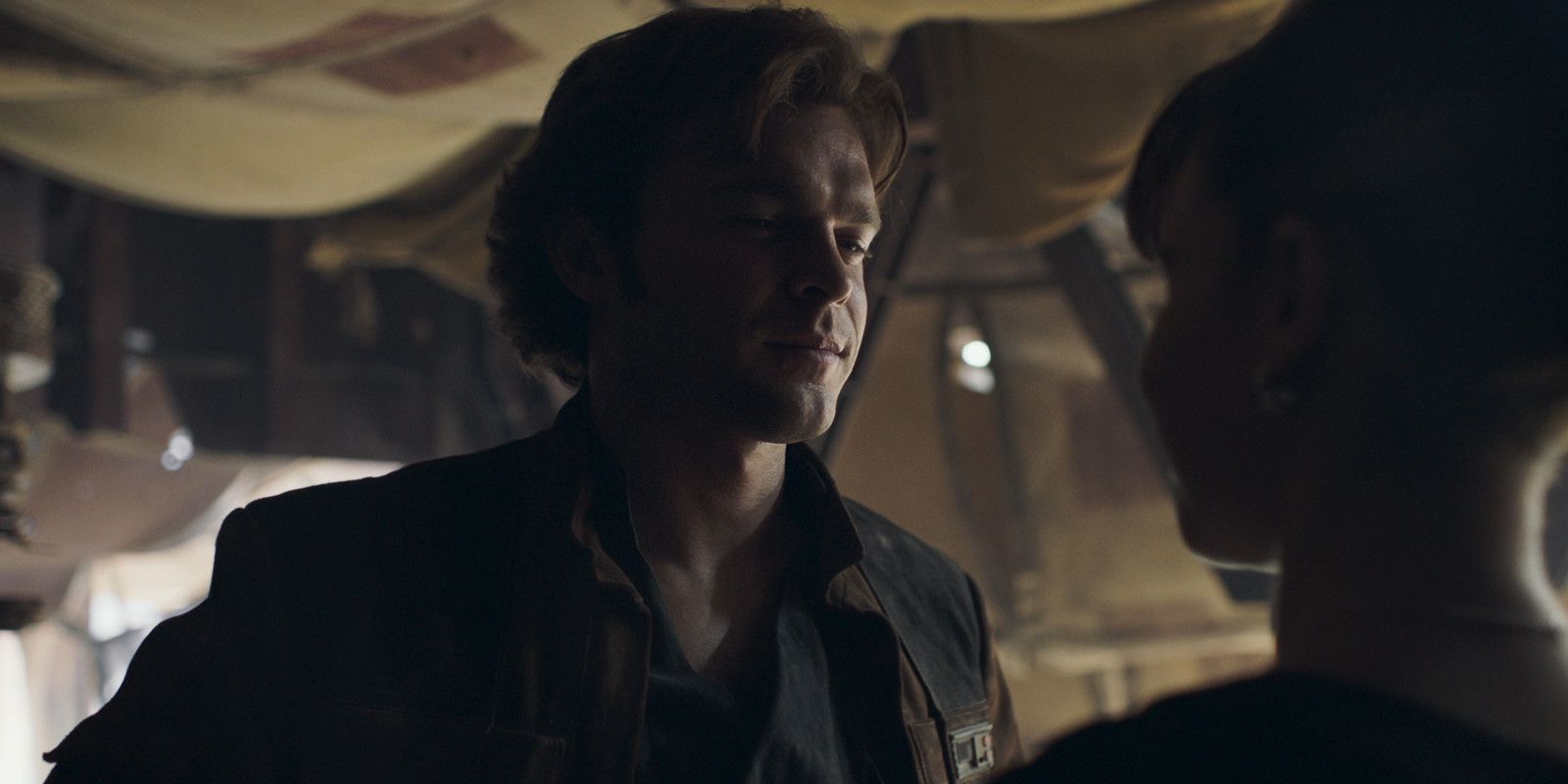 Solo a Star Wars Story Han Talks to Qira