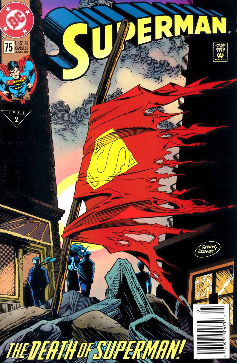 Superman 75 Spoiler Cover